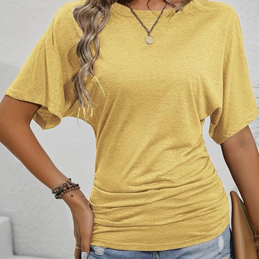 💝HOST PICK💝Yellow Women's Casual Top